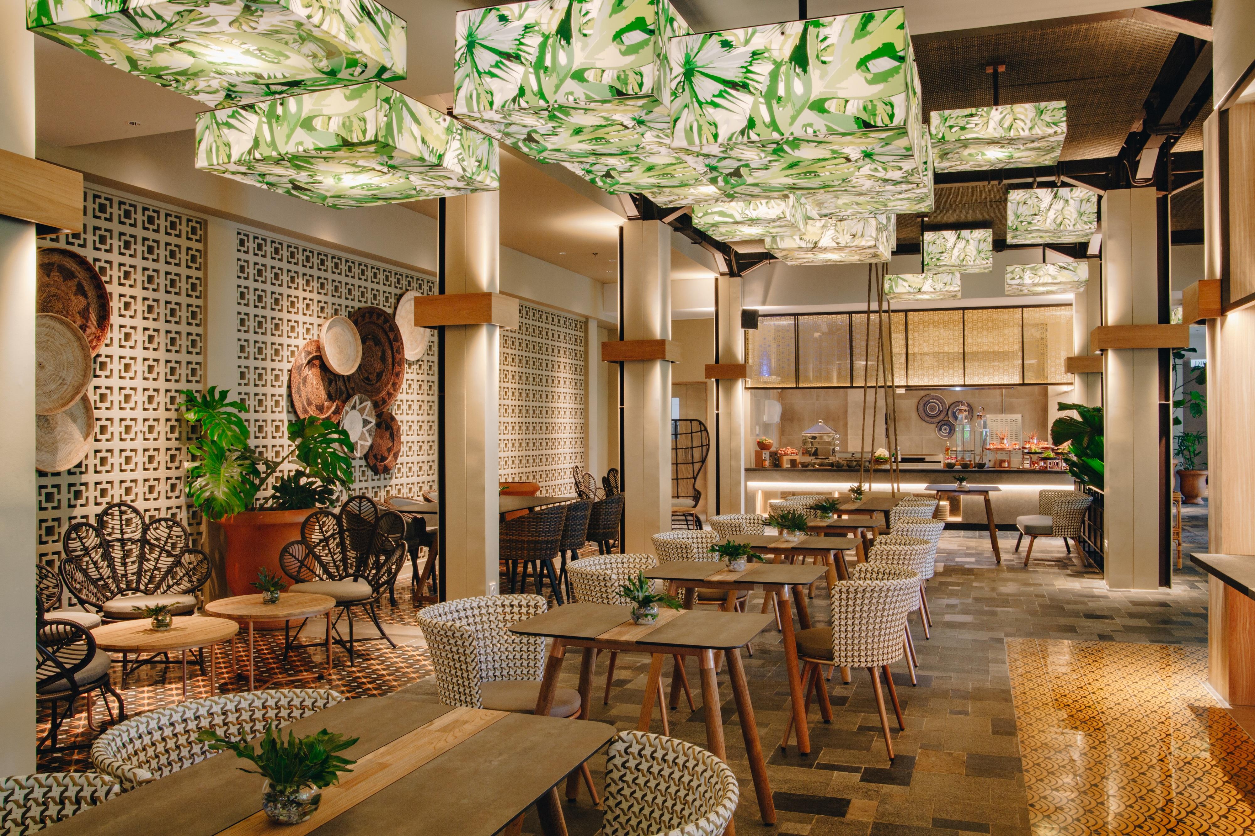더 보타니카 생추어리 펀칵 외부 사진 The interior of the restaurant
