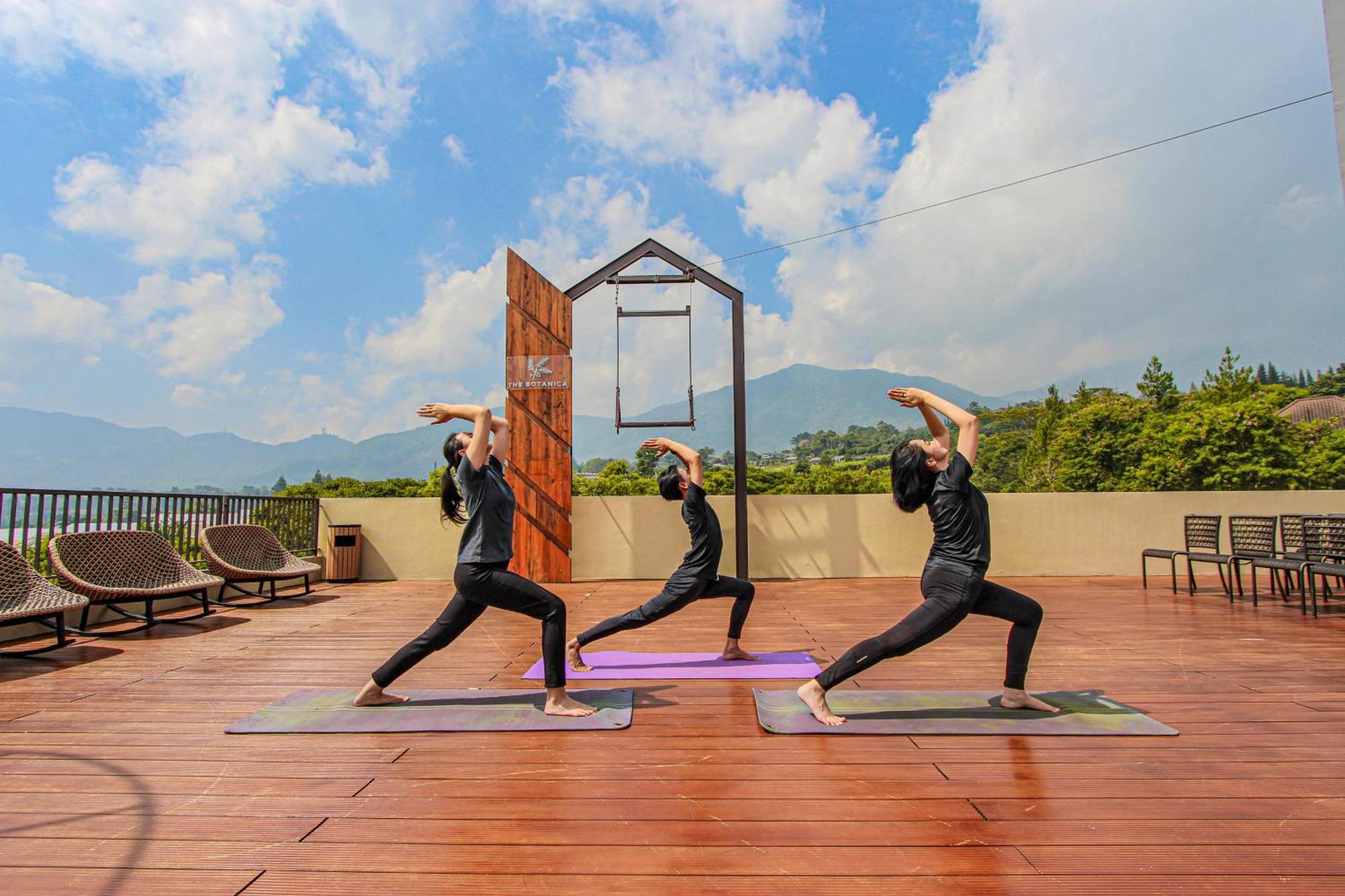 더 보타니카 생추어리 펀칵 외부 사진 The Yoga Deck